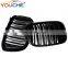 For BMW X3 X4 G01 G02 ABS Front Bumper Grille Mesh Hood 2018+ 5 Door Wagon
