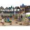 Amusement Park Customized Cheap Fiberglass Kids FRP Slide Wooden Outdoor Stainless Steel Playground