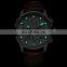 Lige 9866 Casual Men Quartz Watches Chrono Water Resistant Reloj Fashion Leather Wrist Watches for Men