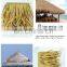 Low Price Original Color Synthetic Palm Thatch For Roofs For Gazebo