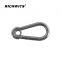 304/316 Stainless steel carabiner hook with eyelet