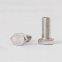 304 stainless steel hexagon bolt din933, hexagon head full thread screw, customized special-shaped part