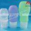 37/60/89ml silicone packaging bottle with sucker, silicone bottle for travel, small silicone bottle for soap/lotion/shampoo