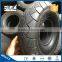 CHINA Solid Wheelbarrow 2 Wheels Flat Free Wagon Wheel Small PU Foam Wheel 4.10/3.50-4