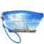Wholesale promotional travel wash handbag scenery style cosmetic bag makeup bags