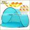 Yuetor 2-3 Person Instant Pop up Beach Cabana Tent Sun Shelter