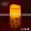 led flameless indoor decoration battery operated christmas candles