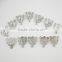 Religious Metal Rose Medal Rosary Parts Center Piece