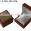 custom different style wooden gift watch ring earring display jewelry box lacquer finish W1146