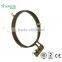 toaster oven parts of double coil electric resistance heating element