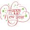 [Alforever]2015 Happy New Year vinyl letter decals