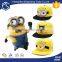 Low price flex fit flat bill baby cute minion snapback hat