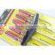 5pcs Penetration Tap screwdriver set color Plastic hand with good package SD3118