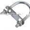 China Supplier For Sale Steel Zinc Plated 316 304 U-Bolt With Nut Hardware Carabiner Rigging Screw Galvan