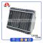 OEM Pressing Aluminium Round Tubes Flat Fins Taxi Tricycle Radiator With 80W Radiator Fan