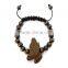 Good Quality Wood PRAYING HANDS Pendant Adjustable Hip Hop Wood Bracelet