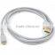 Xinya hot selling factory customized new fashion gold plated USB charging cable long working life