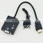 Factory high definition hdmi to vga adapter for projector