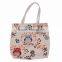 PLUS 100% recycled cotton tote bag, cotton fabric handbag, bags woman