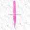 Stainless Steel Colorful Eyelash Tweezers