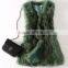 Fluffy and smooth 100% real fox fur vest /real fox fur vest