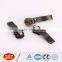 hot sale custom puller antique brass plating autolock metal zipper slider