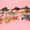 Mini Fish plastic Ocean Animal Small figure Toy Fish