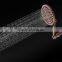 ABS shower head shower hand 360 degrees rotated adjustable shower head with arm