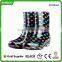 latest soft sole safety boots, plastic safety boots, black rain men boots