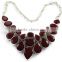 Sterling Silver hand made Gemstone Necklace