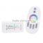 Touch Screen 2.4G 3*4A Wireless Remote Control + RF Controller for RGB Color LED Strip /LED Light Bulb /Downlight DC12-24V