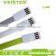 Veister Angle Magnet Micro Usb Cable 1.2M,With Bold Dazzling Color,Data Transfering Power Supply More Stable