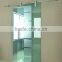 Stainless Steel Frosted Sliding System Interior Glass Shower Door (KT9001)