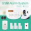 wireless security alarm system with google play store app download & cheapest alarm system with RFID keypad