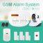 Cheapest wireless security alarm system work with motion sensor & golden security wireless alarm system GS-S2G