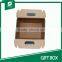 DISPOSABLE CORRUGATED PAPER CARTON FOR SHIPPING GIFT