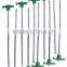 hot sale Galvanized Non-Rust Tent Peg Stakes with Green Stopper (Pack of 10)