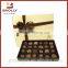 Colorful paper candy box for wedding candy with window