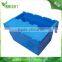 BX0666 40KG 60liter 24"X16" size locked plastic box storage with swing lid