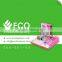 Custom Small Cosmetic/stationery/accessories Counter Display Stands With Cardboard Material