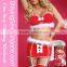 2016 Girl Sexy Image Snow White Festive Bra Christmas Costume