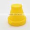 SILICONE COLLAPSIBLE CUP W/LID, SILICONE TELESCOPIC CUP W/LID