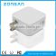 import mobile phone accessories flat dual port usb wall charger 2.4a, wall mount usb charger