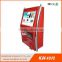 Wall mounted touch screen kiosk for store with cash acceptor and Barcode Reader                        
                                                Quality Choice