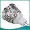 GU5.3 MR16 5x1W 12V 500LM 6000k White Light LED Sport Light