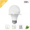 e27 base long moving head lights 9W 4000k A60 led bulb polycarbonate bulbs replacement for incandescent chandelier