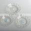 high quality decorative glass plate for wedding,party