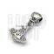 Best selling fashion stainless steel vintage engrave skull hammer pendant