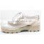 latest model patent white casual shoes for women