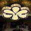 High Brightness SMD5730 Flower Ceiling Light K9 Crystal Decorative Ceiling Lamp